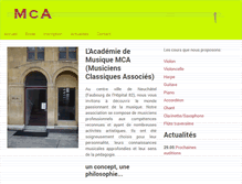 Tablet Screenshot of academiedemusiquemca.ch